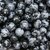 Swastik Natures Natural Snowflake Obsidian 8mm Beads for Creative Artworks or Bracelet Jewellery Making Purpose (23Pcs)
