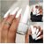 Nail Polish Set for Women | 12-Free Vegan Cruelty-Free Quick Dry Long Lasting High Gloss Chip Resistant | Nail Paint Combo Set for Women | Set of 4 Monochrome Must-Haves