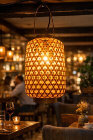 Bamboo Hanging Lights