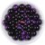 Purple Tiger Eye - Round Beads for Jewellery Making, DIY Art  Craft  Reiki Healing (Synthetic)
