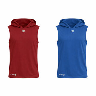 (Pack of 2) KWINGS Mens Sports Sando  Sleeveless Quick-Dry Gym Vest Activewear