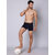 Redry Men's Underwear Anti Bacterial Micromodal Airsoft Trunk (Navy)
