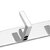ONJECX Stainless Steel  Aluminium 8 PIN Goli Cloth Hanger Bathroom Wall Door Hooks  (Pack of 2 pcs) LHS08SS2