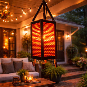 WEEBIZ Jullian14 Wall Lights, Ceiling Lights, Hanging Lights (Pendant Lights), Wall Lights Lamp Shade (Bamboo)