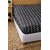 Modern Geometric Black Fitted Single Bed Sheet Set