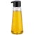 (Pack of 1) Oil Bottle with Airtight Dispenser Lid | BPA Free | Food Graded Plastic | Pouring Oil Cruet with Automatic Close | Transparent | Unbreakable | Innovative Design | 500 ml