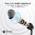 Digimate Dhun Neckband With 24 Hours Playtime, Bluetooth 5.2, 300mAh Battery, Type-C Fast Charge, Built-in Mic (DG-NB-1013-Black)