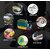 Plastic 3 in 1 Soap Pump Dispenser Dish Soap Liquid Dispenser Sponge Holder Dish Soap Pump Dispenser for Kitchen Sink Co