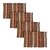 Vibrant Woven Striped Table Mat for Festive Decor