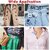 (2 Pairs) Cute Bear Detachable Waist Button for Jeans & Pants
