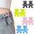 (4 Pairs) Cute Bear Detachable Waist Button for Jeans & Pants