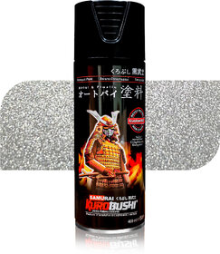 Samurai Kurobushi Metallic Colours Sparkling Silver SP039 Silver Spray Paint 400 ml (Pack of 1)