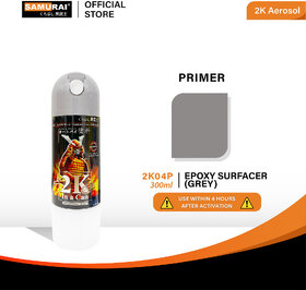 Samurai Kurobushi 2K Epoxy 2K04P Grey Spray Paint 300 ml (Pack of 1)