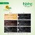 Nisha Creme Hair Color 1.0 Natural Black (Pack of 2) , 1.0 Natural Black