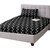 Modern Geometric Black Single Fitted Bed Sheet with Pillowcase
