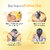 Nisha Shampoo For Women & Men 75ml EACH (Pack OF 4) | Egg Protein Flavour