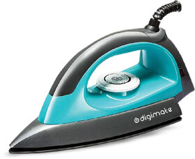 Digimate Impress 750W Lightweight Dry Iron with Premium German Coating (DG-IG-750W-02-Teal)
