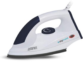 Digimate Istree 750W Lightweight Dry Iron with Premium German Coating (DG-IS-750W-01, White)