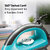 Digimate Impress 750W Lightweight Dry Iron with Premium German Coating (DG-IG-750W-02-Teal)