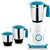 Digimate Sakhi 500W Mixer Grinder With 3 Jars, Power-Packed Performance for Everyday Cooking (DG-MG-Sakhi-01, Blue & White)