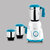 Digimate Sakhi 500W Mixer Grinder With 3 Jars, Power-Packed Performance for Everyday Cooking (DG-MG-Sakhi-01, Blue & White)