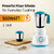 Digimate Sakhi 500W Mixer Grinder With 2 Jars, Power-Packed Performance for Everyday Cooking (DG-MG-Sakhi-01, Blue & White)