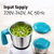 Digimate Sakhi 500W Mixer Grinder With 2 Jars, Power-Packed Performance for Everyday Cooking (DG-MG-Sakhi-01, Blue & White)