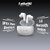 Digimate Tara9g Wireless Earbuds with 100H Playtime, Bluetooth 5.0, Dual Mic, 200mAh Battery  Fast Charging (DG-EB-TARA-9G, White)