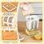 Yogurt  Hung Curd Maker/Fine Mesh Strainer with Lid/Hung Curd Strainer Box/Home Essentials/Hung Curd/Perfect for Homema