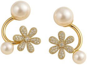 kimti Chic Flower Studs Earring