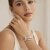 KIMTI 18k Gold Plated Women Bracelet (Nail Design Open Bangle, 1)