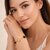 KIMTI 18k Gold Plated Clover Bracelet (Gold,Black)