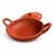 Clay Appam Maker with Lid / Size 29.5x23.5x10 cm, 1.8 Kg, 23 cm or 9 inch Dia, 1 Qty.