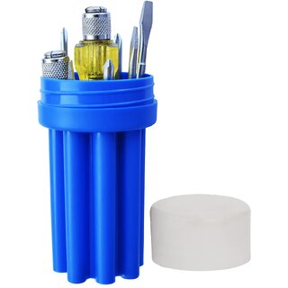 Pack of 8  TH-T08 8-in-1 Combination Screwdriver Set for Home, Office, and DIY Repairs