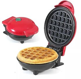 Mini Waffle Maker Machine 3 in 1 Waffle Iron Home Appliances Kitchen Easy to Clean, 4 Inch, Perfect for Breakfast, Desse