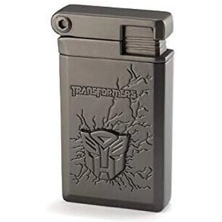 ANK Hub Marvel Transformer Premium Fancy Gas Lighter Pocket Lighter (Pack Of 1, Silver  Gold)