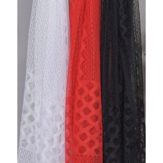 Set of 3 Net Dupatta Combo  | Lightweight Soft Net Dupattas for Women | Ethnic, Party & Festive Wear