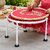 Iron Aari Work Stand 18 Inch or 48.5 cm Diameter  Adjustable Embroidery Frame Holder with 34 cm Height 1 Qty