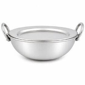 Aluminium Kadhai  Woks  Fry Pans  Frying Pans   32.5 x28 x13.5 cm, 545 gm Wt.,1 Qty