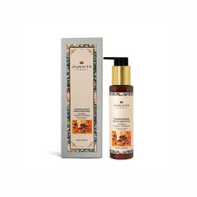 Jivanta Chandraglow Body Lotion with Neem, Tulsi  Saffron  Deep Moisturizing, Non-Greasy Herbal Lotion for Dry Skin