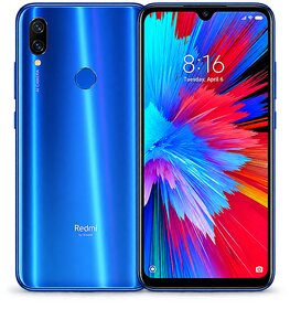 (Refurbished) Redmi Note 7 (3 GB RAM, 32 GB Storage, Blue) - Superb Condition, Like New