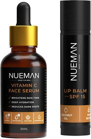 NUEMAN Serum + Lip Balm Combo