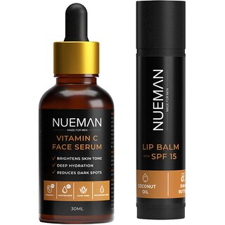 NUEMAN Serum + Lip Balm Combo