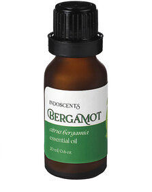 Indoscents Bergamot Essential Oil 20ml  Aromatherapy Oil for Diffuser  Home Fragrance