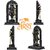 Shree Ram Lalla Ayodhya Mandir Murti - Black Finish Decorative Showpiece