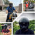 Goggle With Riding Mask For Bikers - Anti Scratch UV Protective Bike Face Cover Helmet with Detachable Face Mask, Adjustable Elastic Strap Helmet for Bike Blowtorch Safety Goggle (Free-size)
