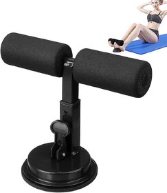 Sit-Up Bar Fitness Equipment Sit-ups and Push-ups Assistant Device Lose Weight Gym Workout Abdominal curl Exercise Work Out Trainer Black