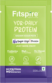 Fitspire Micronised Creatine Monohydrate and Evika Fit Pro Plus Combo for Strength Whey Protein (50 g, Badam Kesar)