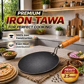 Non-Stick Tawa for Indian Cooking - Perfect for Dosas and More