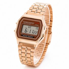 Brand Digital 4 Colours Vintage Square Dial Unisex Wrist Watch for Men Watch for Women